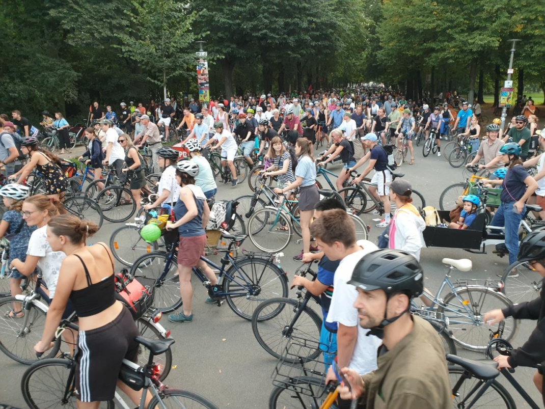 Radnacht Leipzig am 30. August 2024. Foto: Jan Kaefer