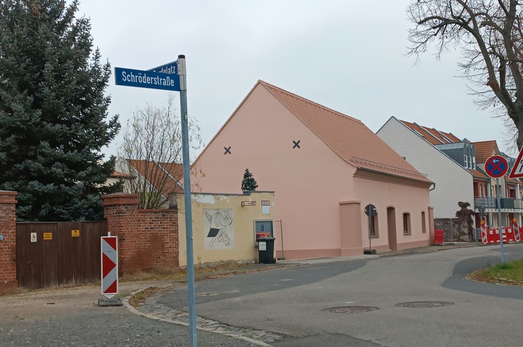 Der Dorfplatz in Burghausen. Foto: Thomas Köhler