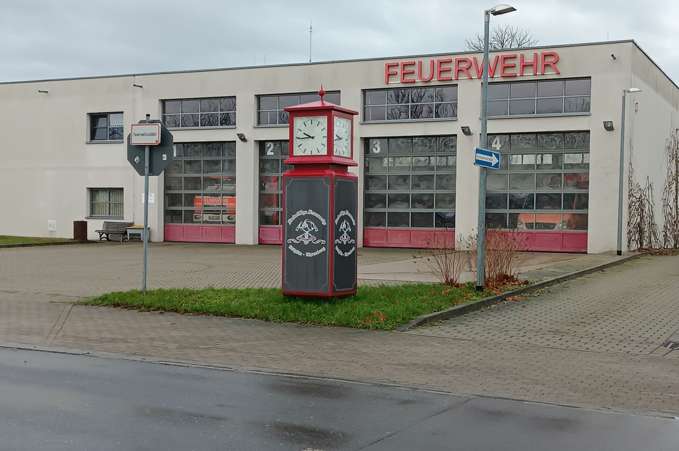 Blick auf die Feuerwache Böhlitz-Ehrenberg. Foto: Thomas Köhler