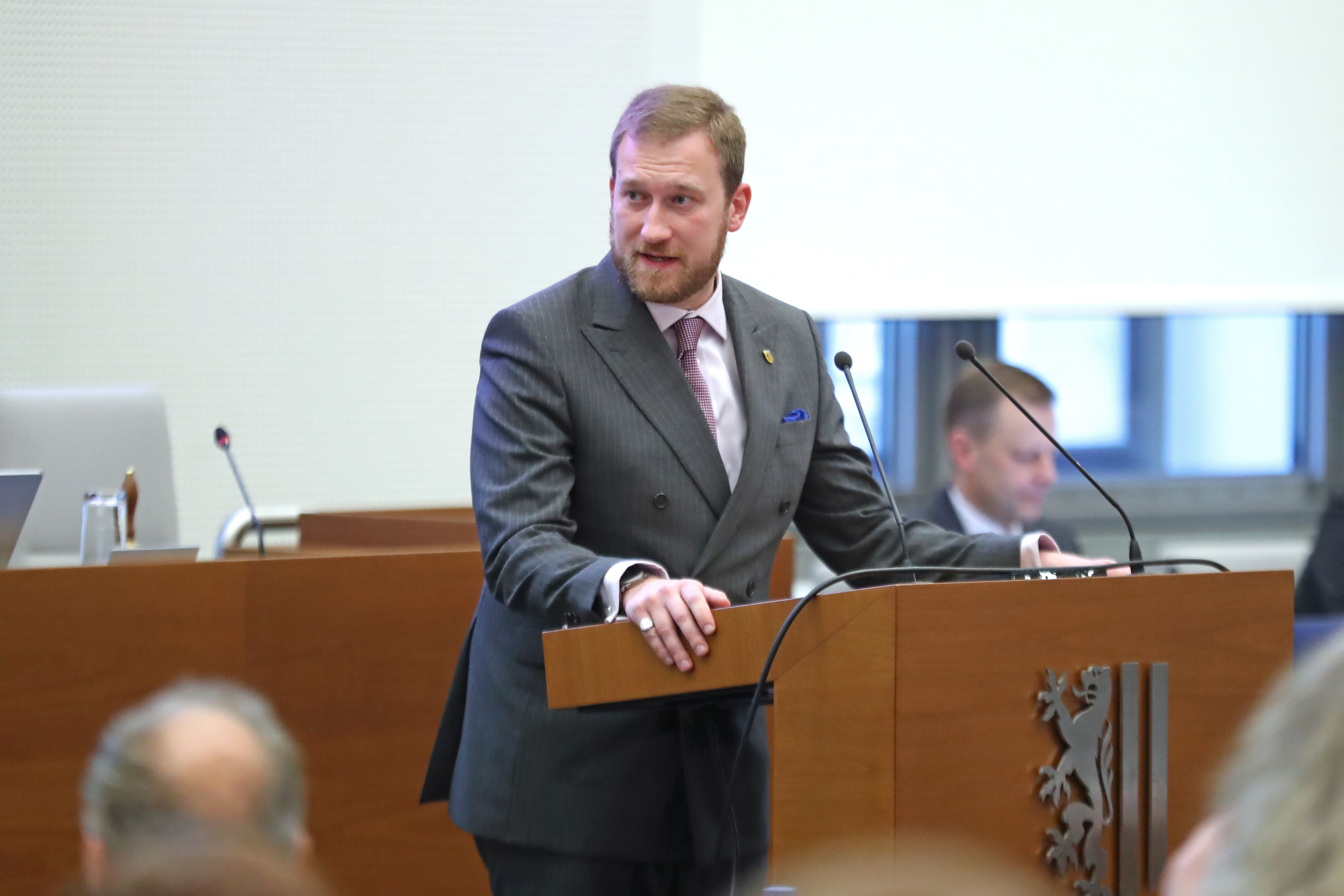 Herr Michael Weickert (CDU) im Leipziger Stadtrat am 15.01.25. Foto: Jan Kaefer