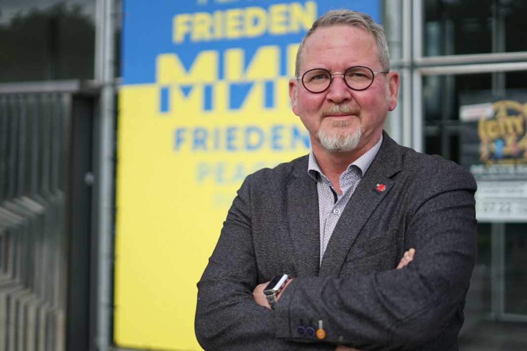 Bernd Becker, Fachbereichsleiter des ver.di Landesbezirks Sachsen, Sachsen-Anhalt und Thüringen. Bild: ver.di