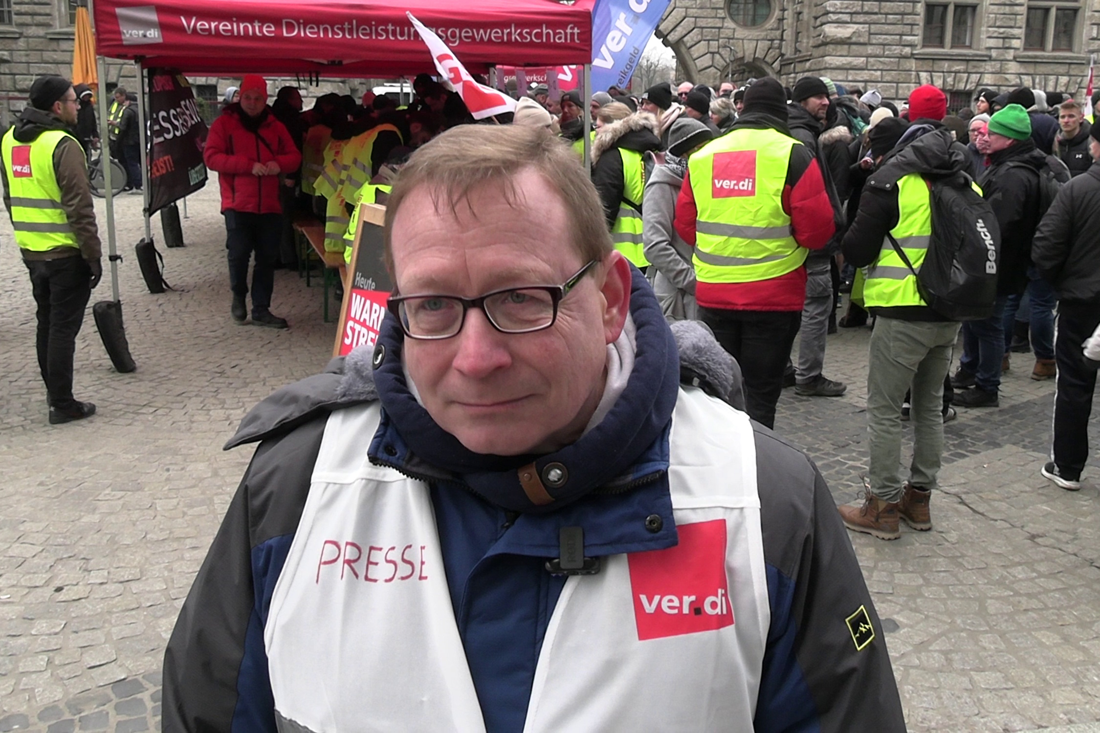 LVB-Busfahrer Michael Ahrens. Foto: Thomas Köhler