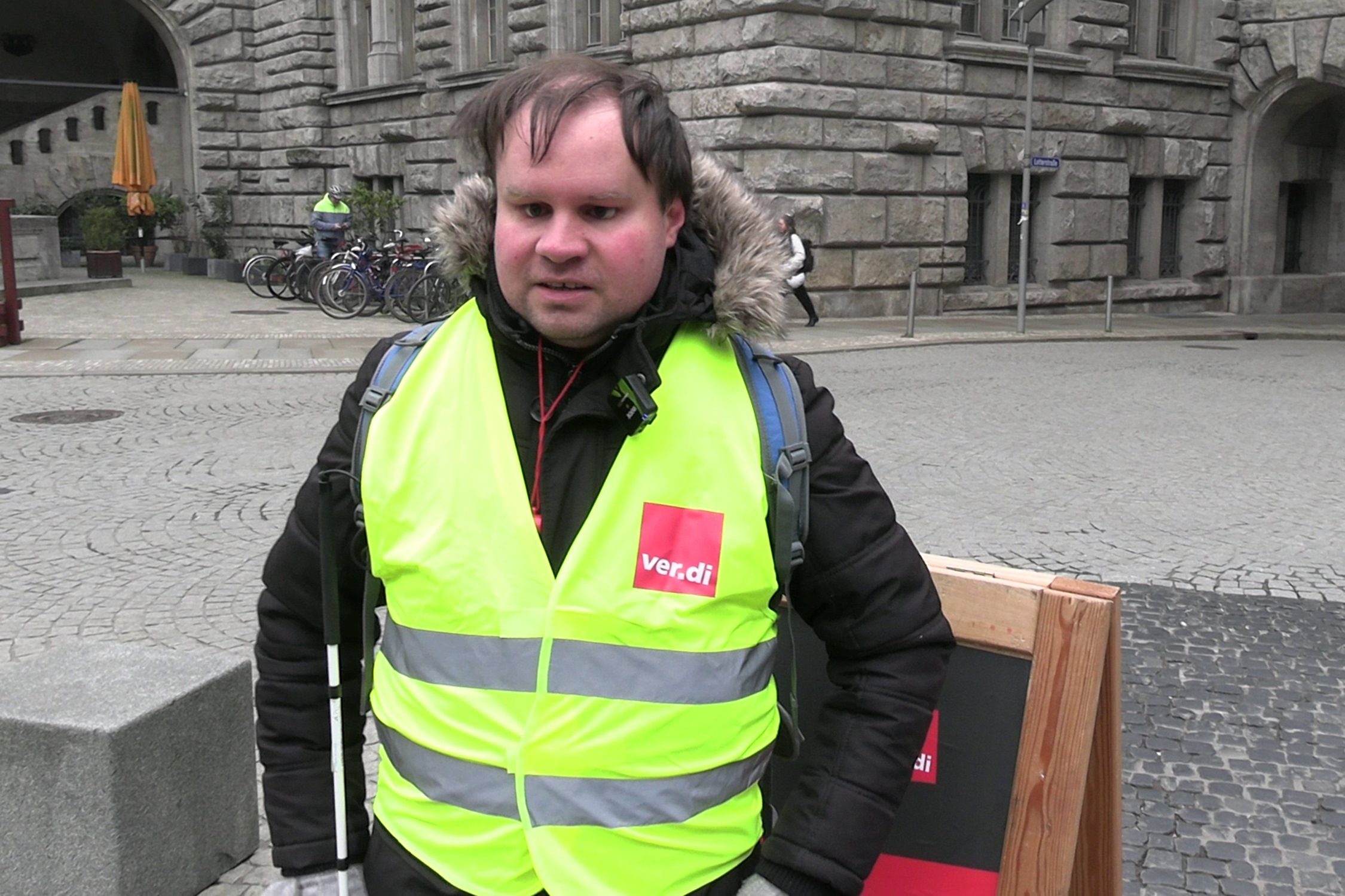 Basti vom Jobcenter Leipzig. Foto: Thomas Köhler