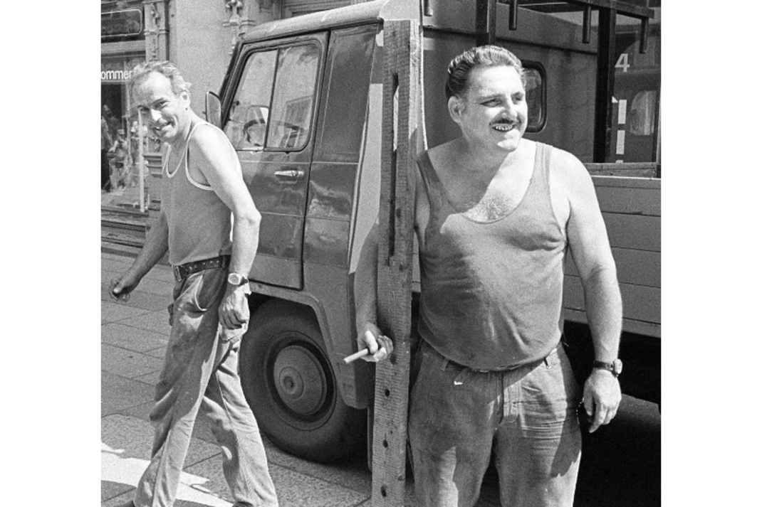 Die Straße ist mein Atelier. Foto: Mahmoud Dabdoub