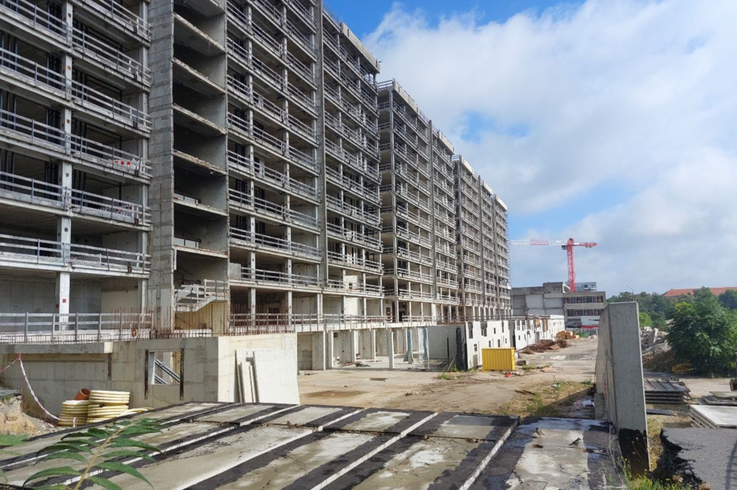 Das ehemalige Technische Rathaus an der Prager Straße.