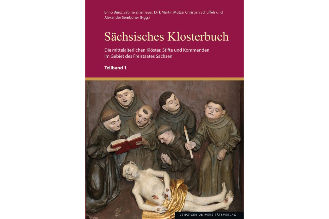 Das Sächsische Klosterbuch, Cover.