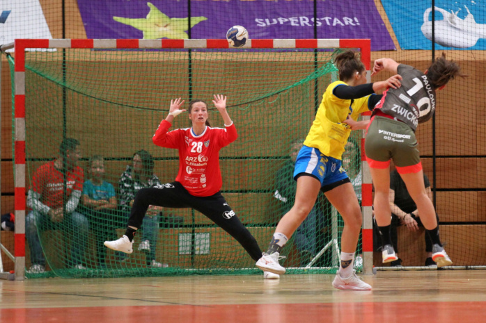 Vier Jahre lang hütete Anja Kreitczick das Tor des HC Leipzig. Foto (Archiv): Jan Kaefer