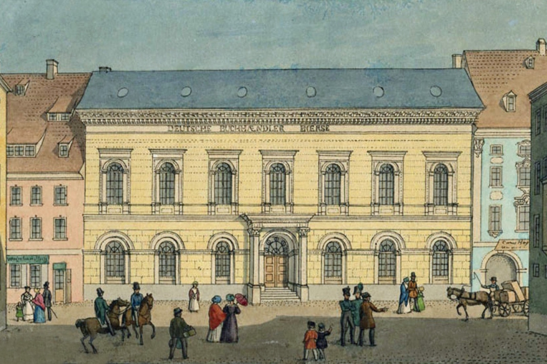 Haus, historische Abbildung.