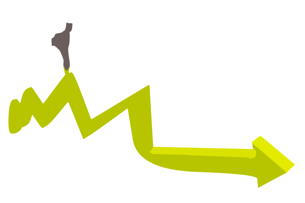 Symbolbild Trendkurve