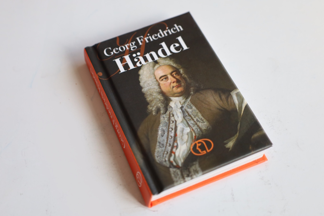 Hagen Kunze: Georg Friedrich Händel, Cover des Buches.