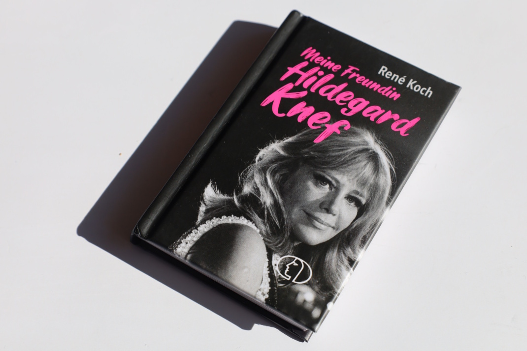 René Koch: Meine Freundin Hildegard Knef, Cover des Buches.