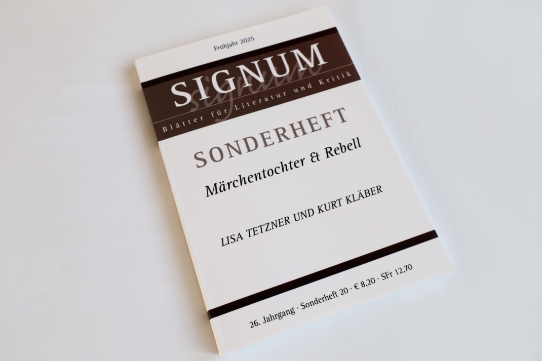 Norbert Weiß, Jens Wonneberger (Hrsg.): Signum Sonderheft „Märchentochter & Rebell". Foto: Ralf Julke
