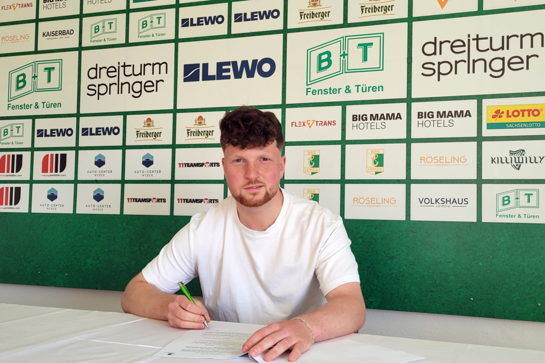 Maxime Langner. Foto: BSG Chemie Leipzig