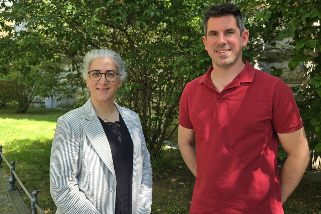 Dr. Maryam Foradi und Oliver Czulo