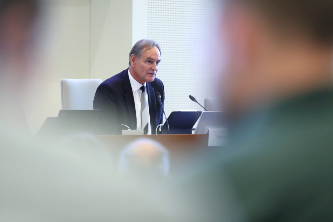 OBM Jung im Stadtrat.