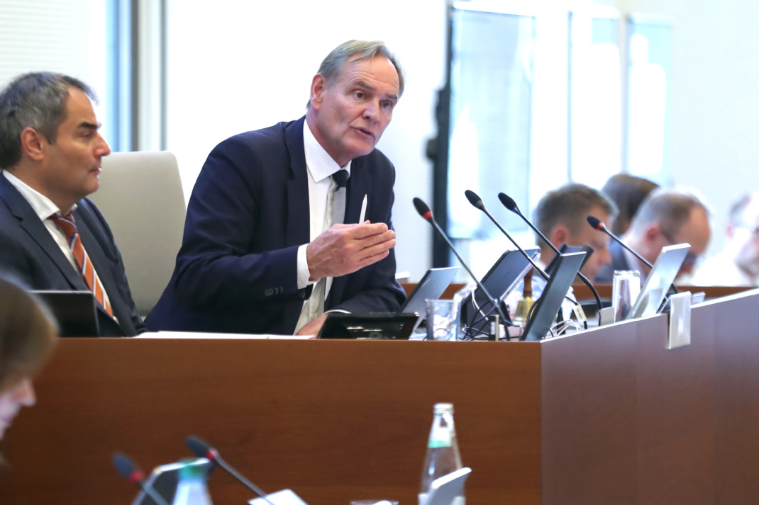 OBM Jung im Stadtrat-