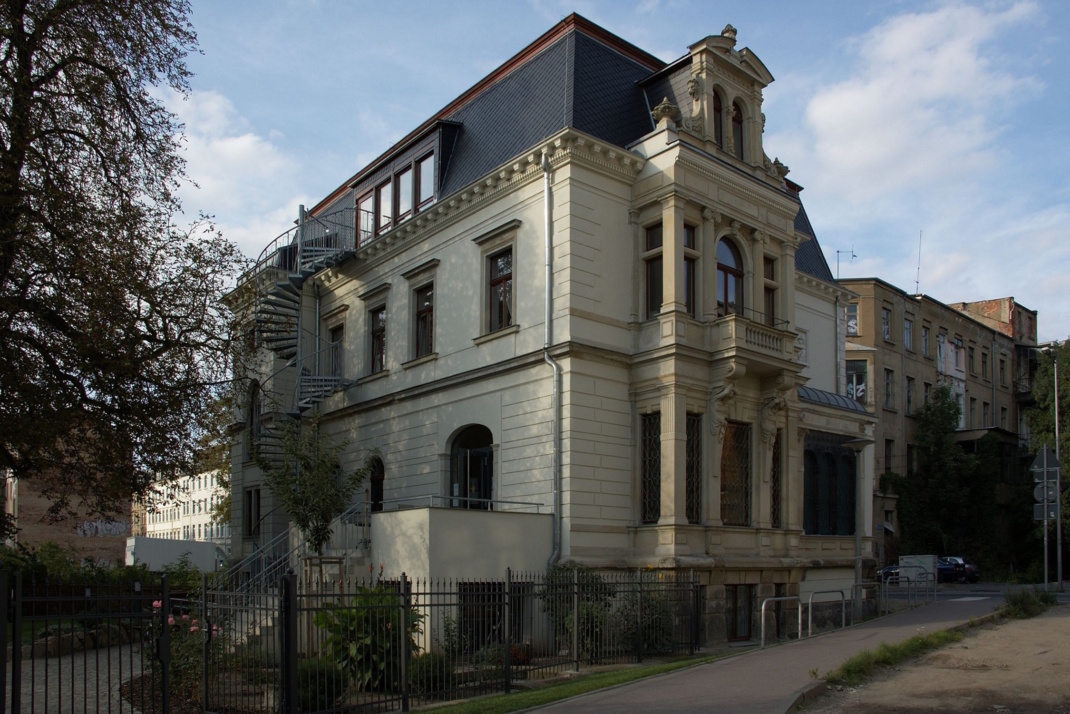 Die Villa Davignon in der Friedrich-Ebert-Straße. Foto: CC BY-SA 3.0, https://commons.wikime...id=2638633