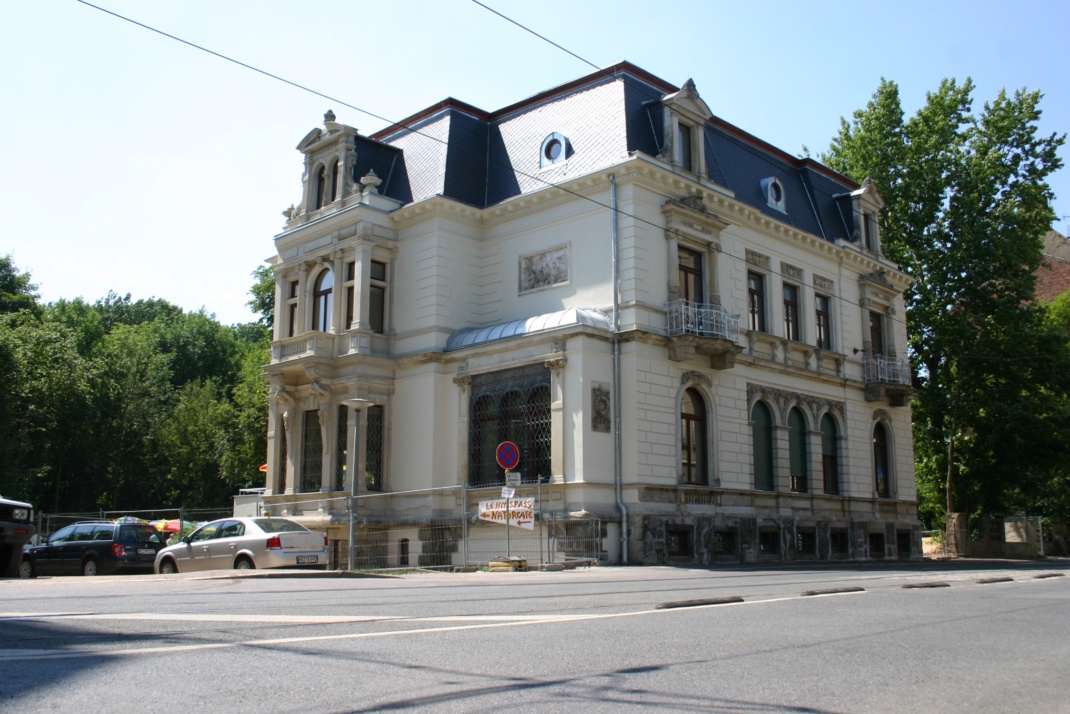 Die Villa Davignon in der Friedrich-Ebert-Straße.