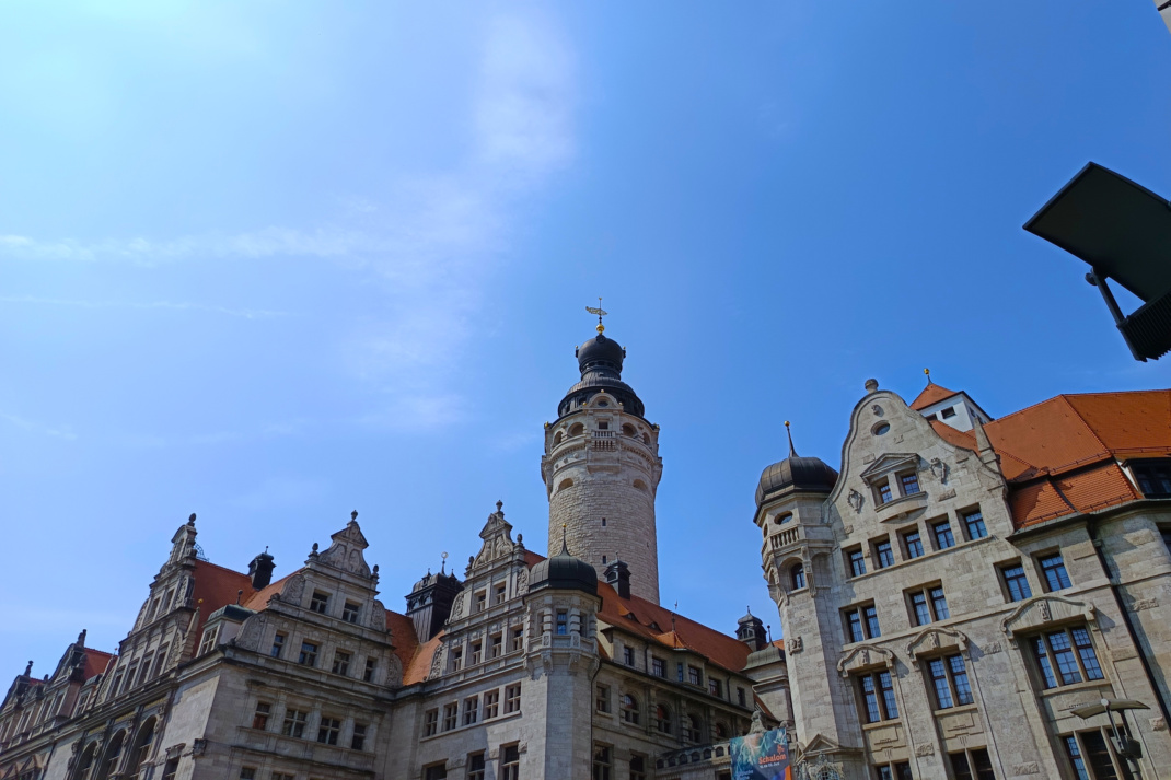 Gebäude-Ensemble des Neuen Rathauses.