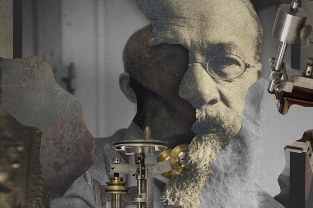 Collage zur Ausstellung in der UB Leipzig. Grafik: Stefan Gunnesch