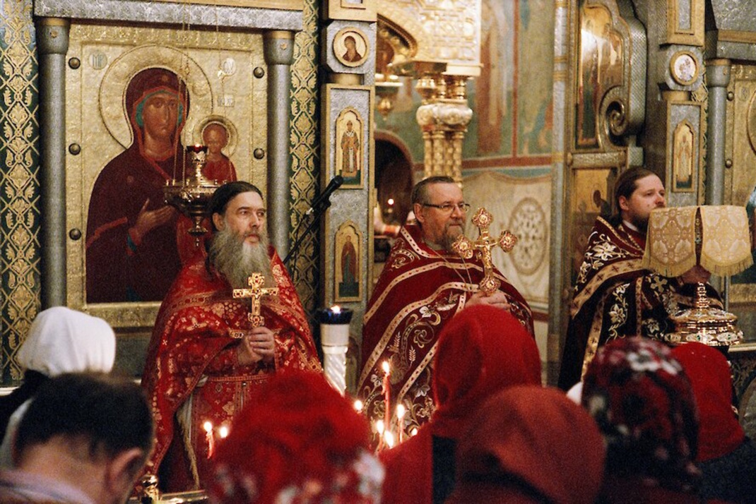 Im Pafnuti-Kloster. Foto: Evelyn Richter, Evelyn-Richter-Archiv