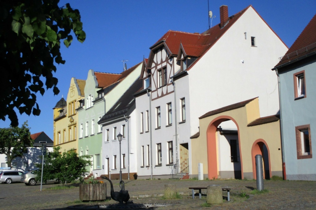 Gänsemarkt Nerchau. Foto: Rolf Hofmann