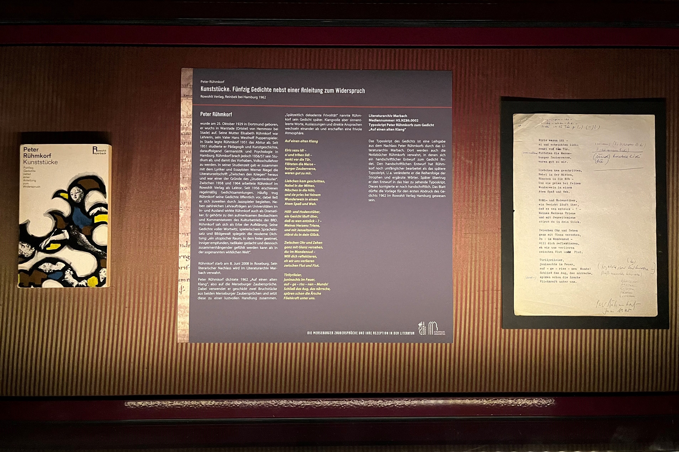 Rühmkorf im Merseburger Dom. Foto: Vereinigte Domstifter