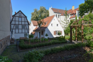 Der Garten des Schillerhauses.