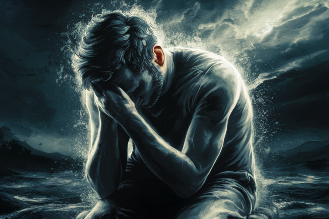 Depression, Symbolbild für psychische Erkrankung.