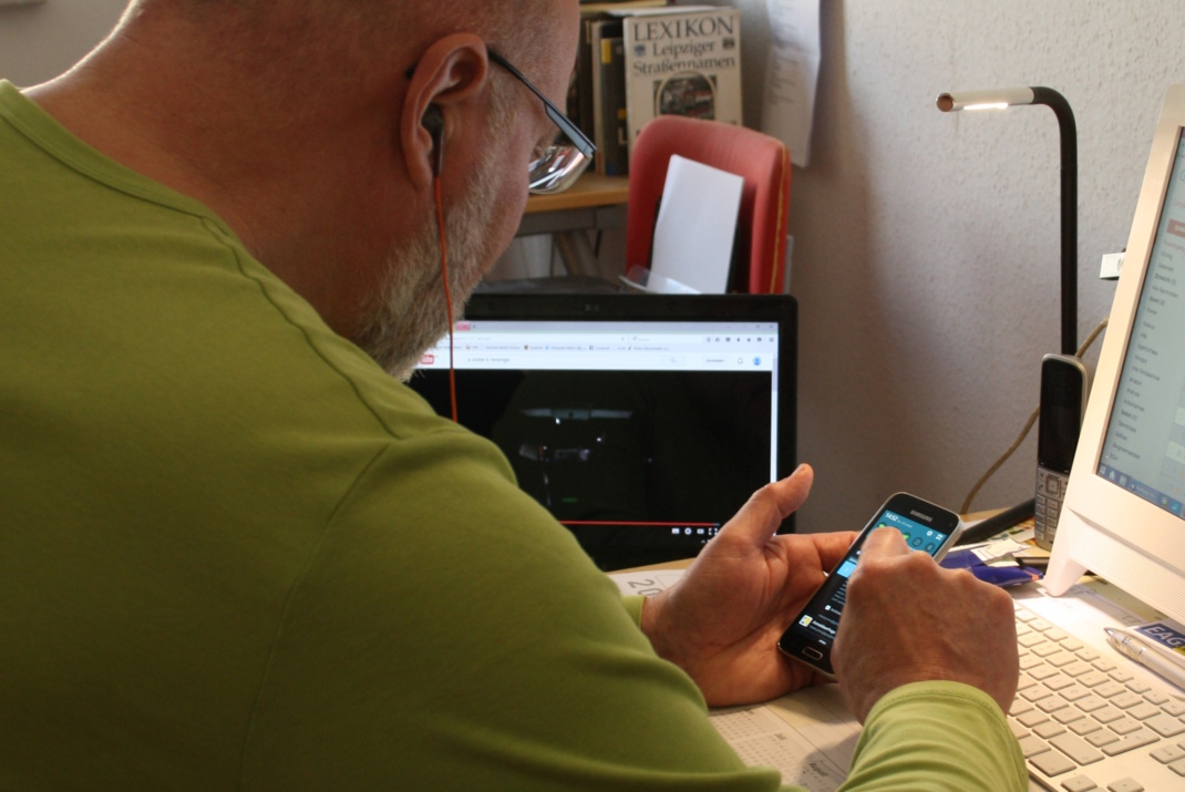 Matthias Weidemann über die Schulter geschaut.