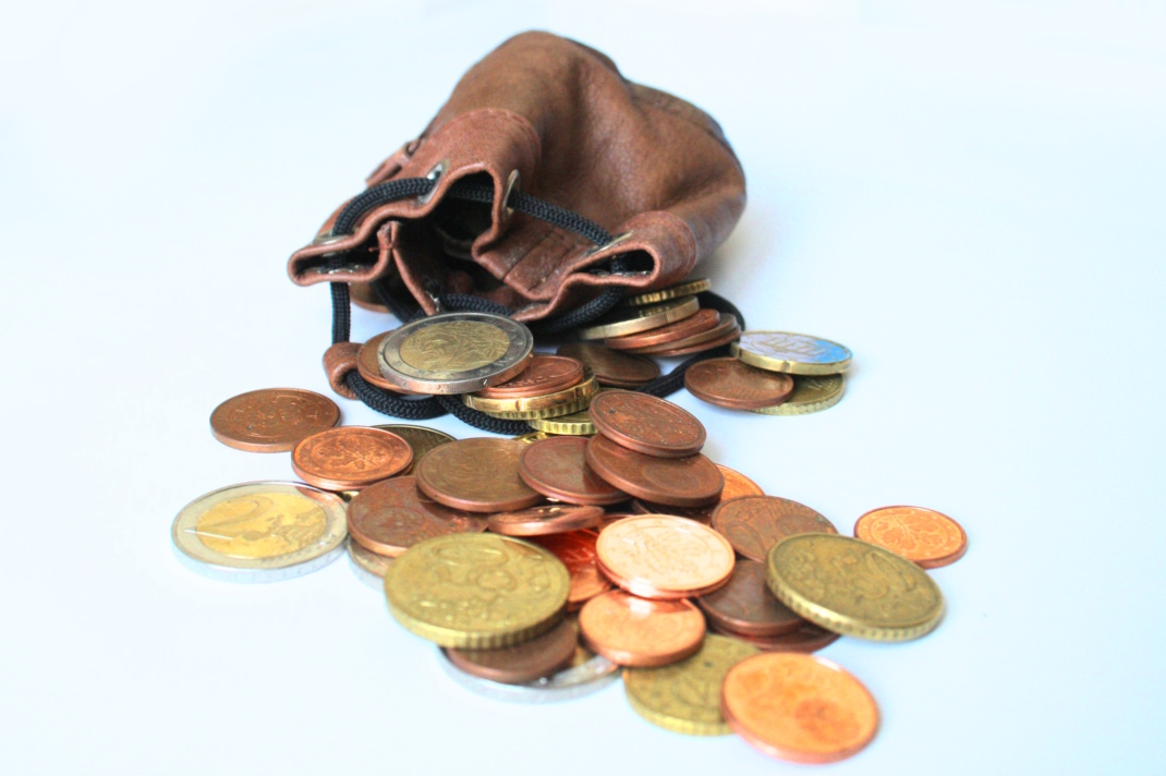 Ein bisschen Geld zum, Leben ... Foto: Ralf Julke