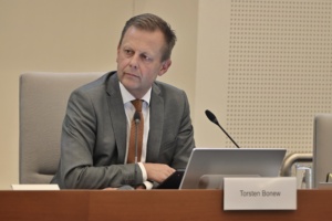 Torsten Bonew , CDU Dezernent Finanzen Stadtrat Leipzig / Ratssitzung 27. August 2025. Foto: Benjamin Weinkauf Stadtrat Leipzig / Ratssitzung 27. August 2025. Foto: Benjamin Weinkauf