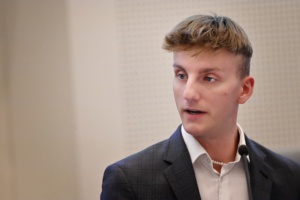 Marius Beyer (AfD). Foto: Benjamin Weinkauf