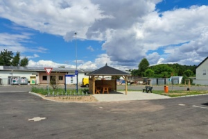 Dorfplatz Dorna. Foto: Rene Schmidt