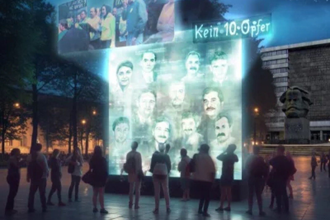 Installation re:member the future.