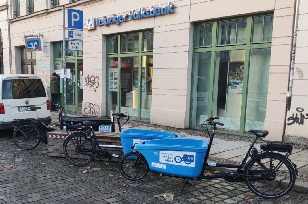 Lastenradstation am Südplatz. Archivfoto: Steffen Peschel