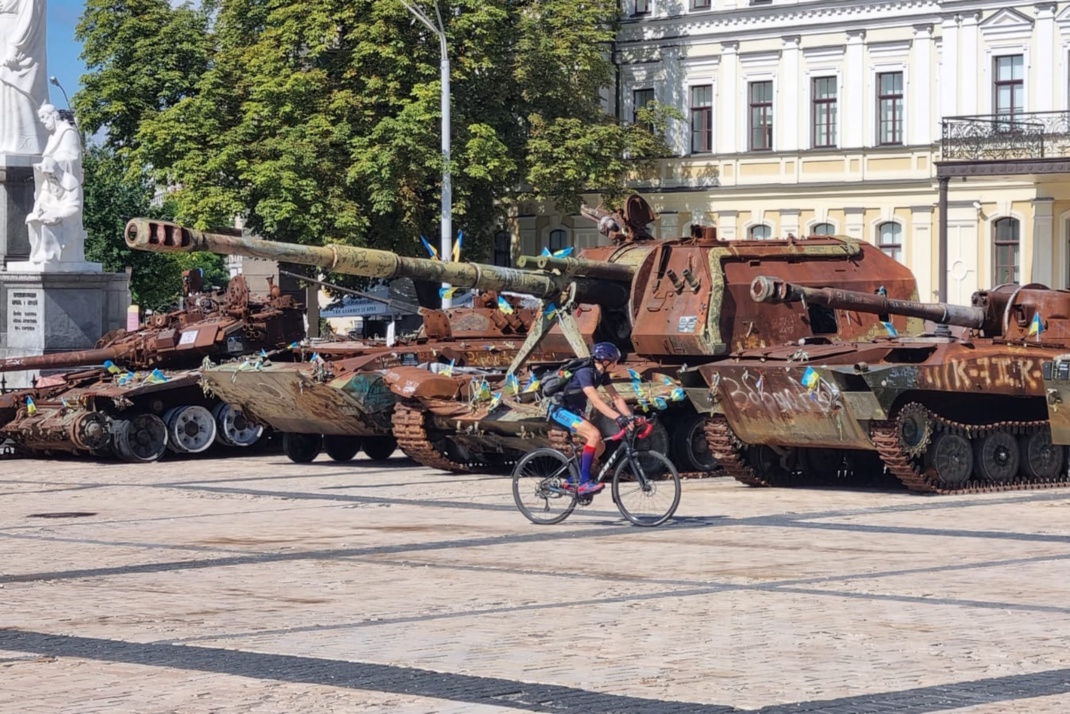 Der Krieg ist allgegenwärtig. Foto: Susanne Tenzler-Heusler