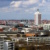 Blick über Leipzig.