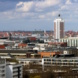 Blick über Leipzig.