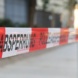 Absperrband der Polizei.