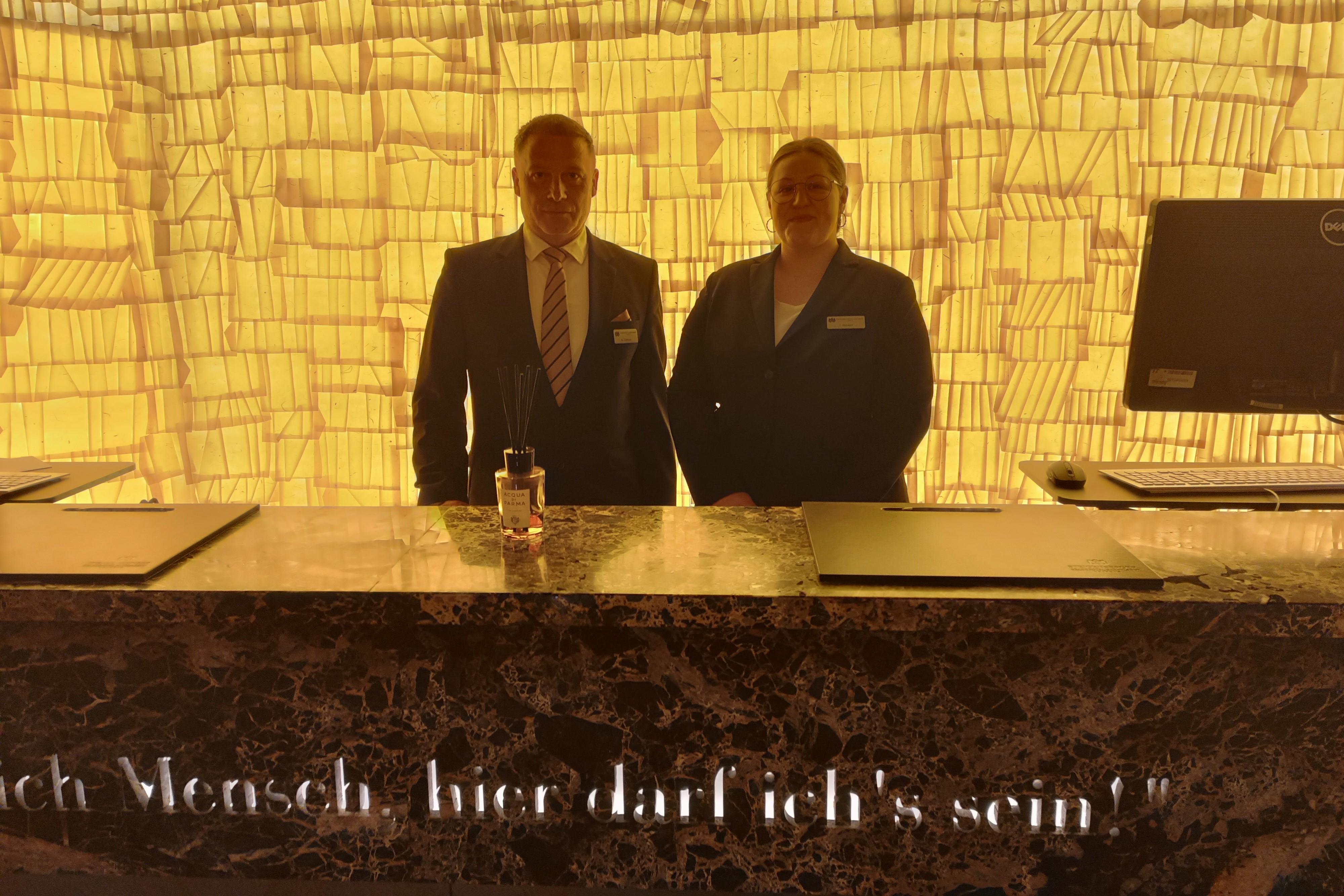 Michael Hoffmann und Jessica Hündorf. Foto: Thomas Köhler