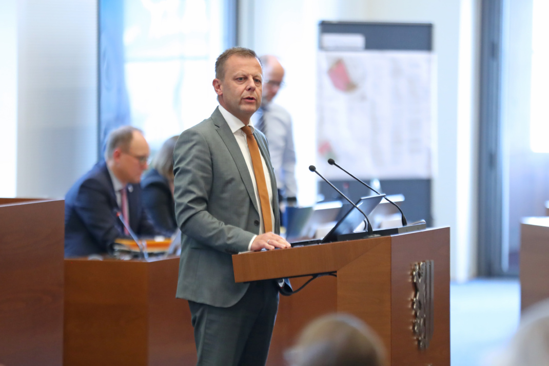 Torsten Bonew im Stadtrat.