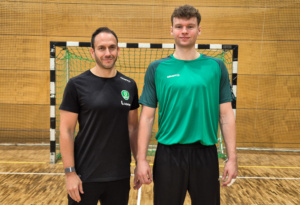 Tim Hertzfeld und Raul Alonso. Quelle: SC DHfK