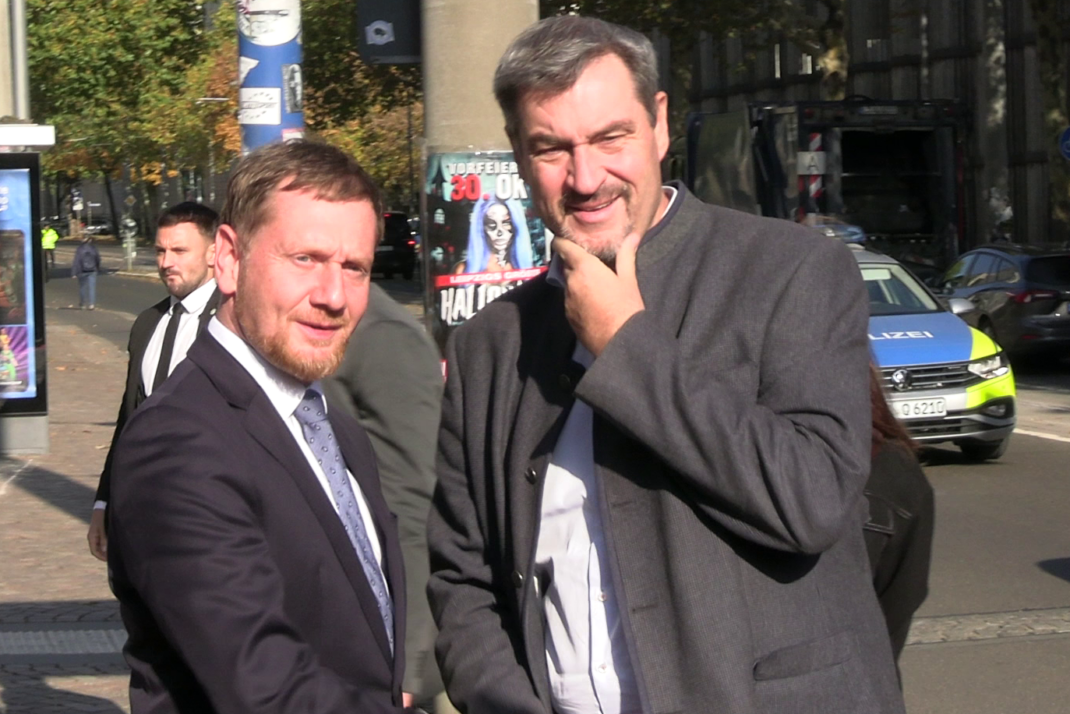 Kretschmer und Söder.