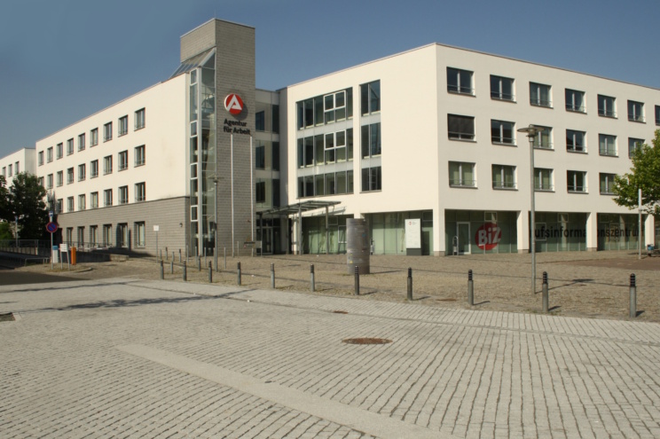 Die Arbeitsagentur Leipzig. Foto: Ralf Julke