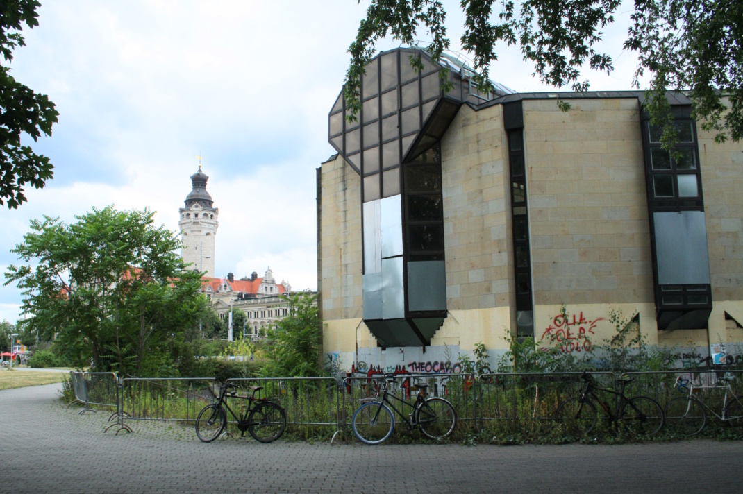 Der ehemalige Bowlingtreff am Wilhelm-Leuschner-Platz.
