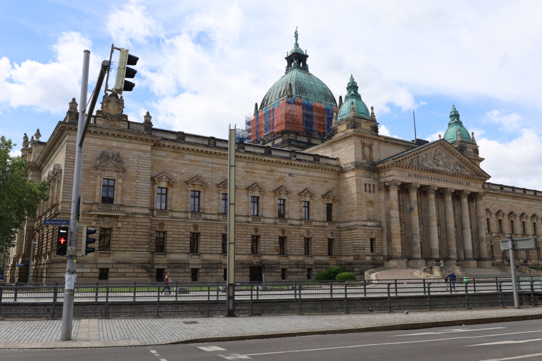 Bundesverwaltungsgericht Leipzig. Foto: Ralf Julke