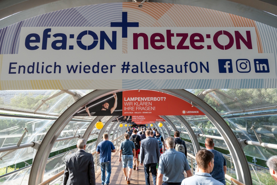 efa:ON und netze:ON. Foto: Leipziger Messe / Foto: Tom Schulze
