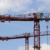 Baukräne über Leipzig.