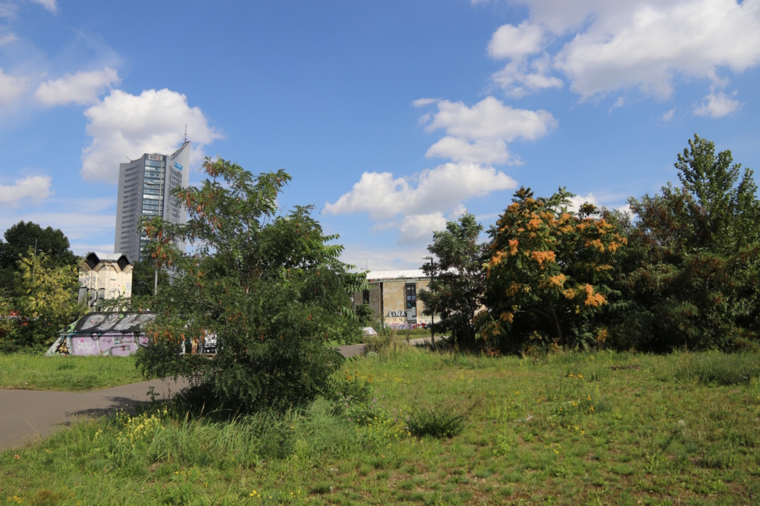 Auf dem Wilhelm-Leuschner-Platz. Foto: Sabine Eicker